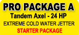 HotJet Trailer Sewer Jetter Pro Package A