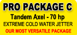 HotJet Trailer Sewer Jetter Pro Package C