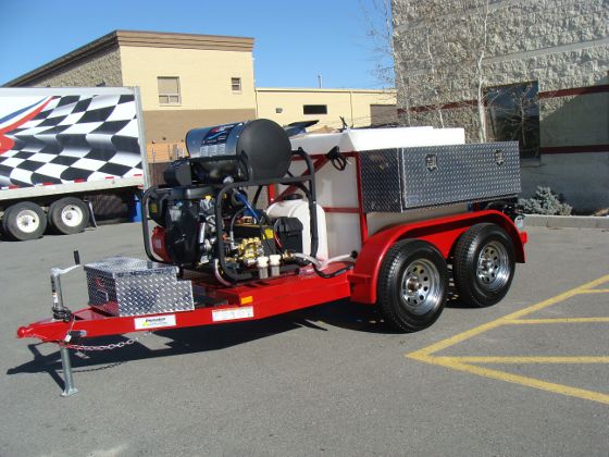 Trailer Mounted Jetter - Hot Water