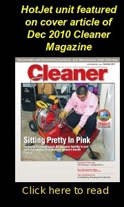 Featured on the Cover of Cleaner Magazine